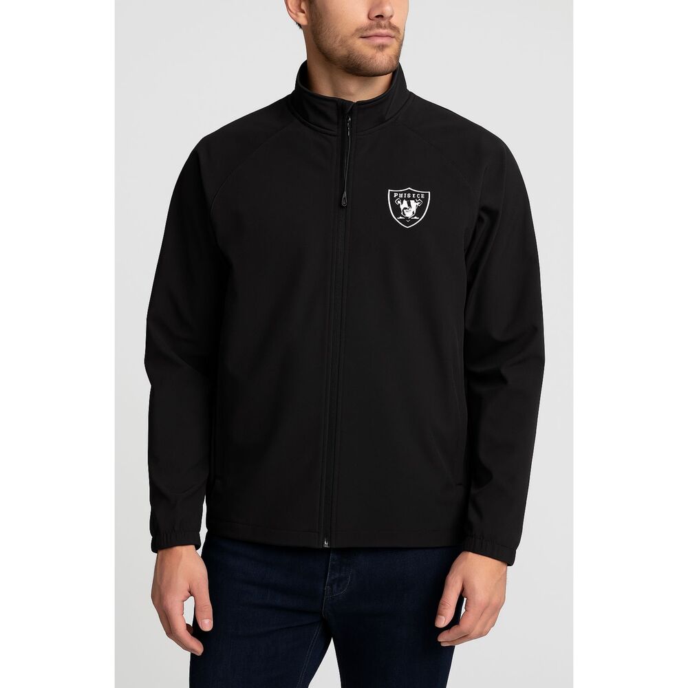 CLIQUE Las Vegas Raiders Jacket Men’s XL Black Full Zip Fleece Lined Pockets NFL